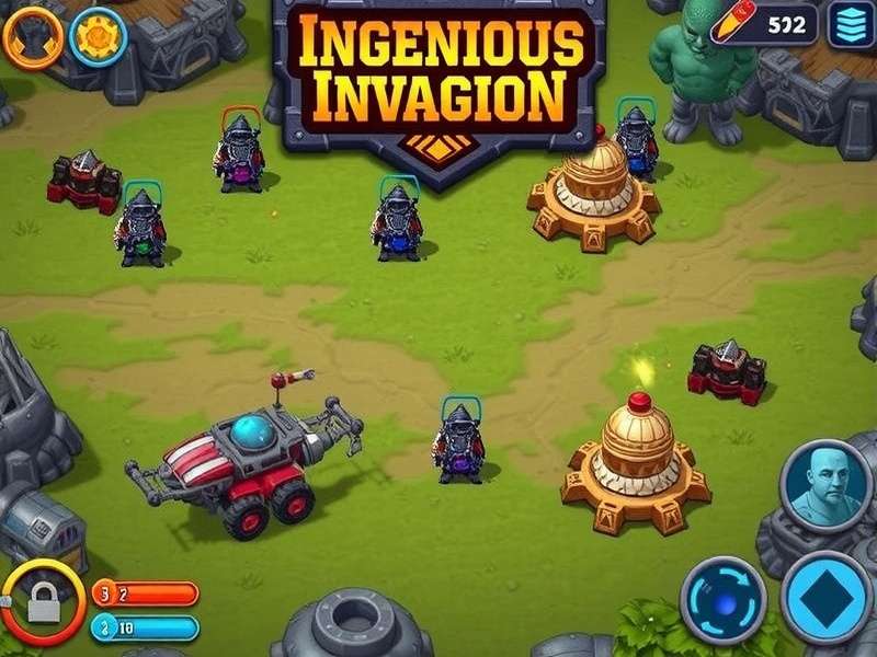 Ingenious Invasion Gameplay Screenshot